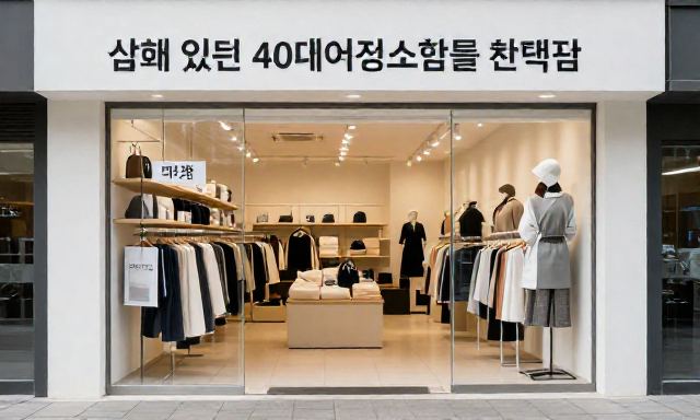 40대여성쇼핑몰 관련 이미지 - 실패 없는 40대여성쇼핑몰 선택법: 체형 보완과 소재의 한 끝 차이