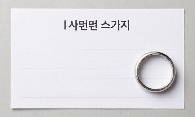남자반지 관련 이미지 - 실패 없는 남자반지 선택, 사이즈부터 소재까지 컨설턴트가 알려주는 체크리스트